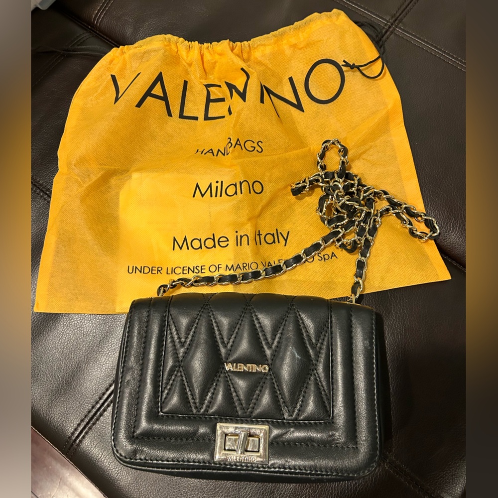 Valentino Black Quilted Women's Bag